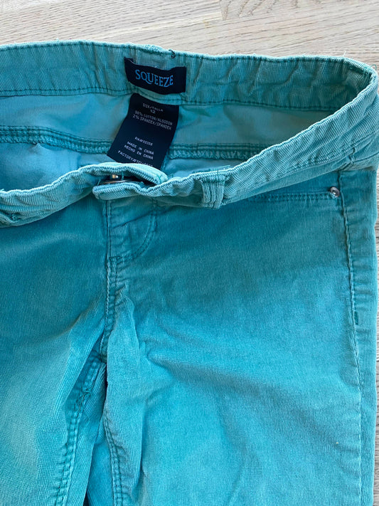 Blue Corduroy Pants (Pre-Loved) Size 12