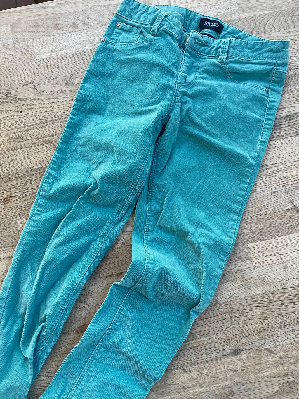 Blue Corduroy Pants (Pre-Loved) Size 12