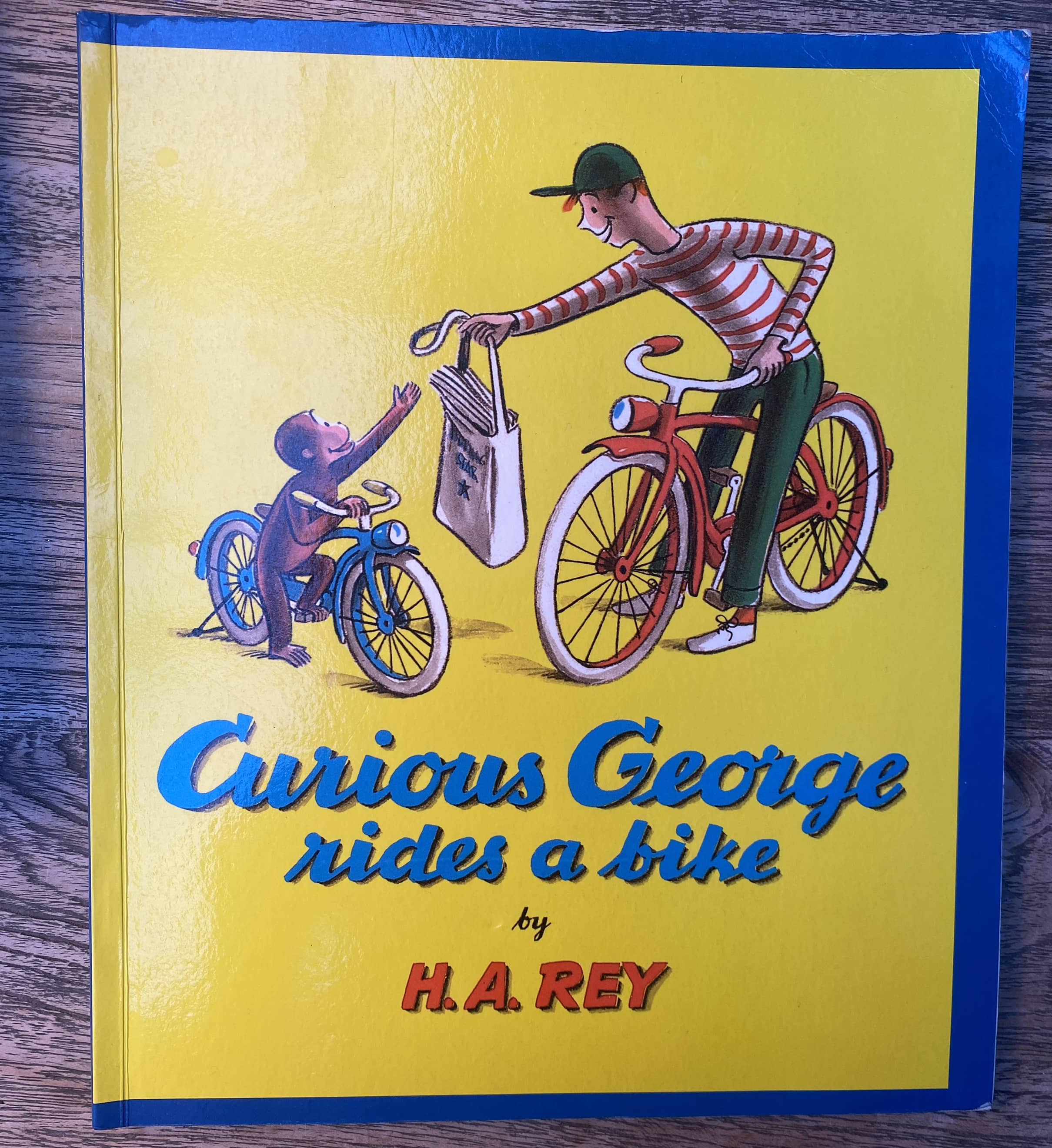 Curious George Rides a Bike - HA Rey