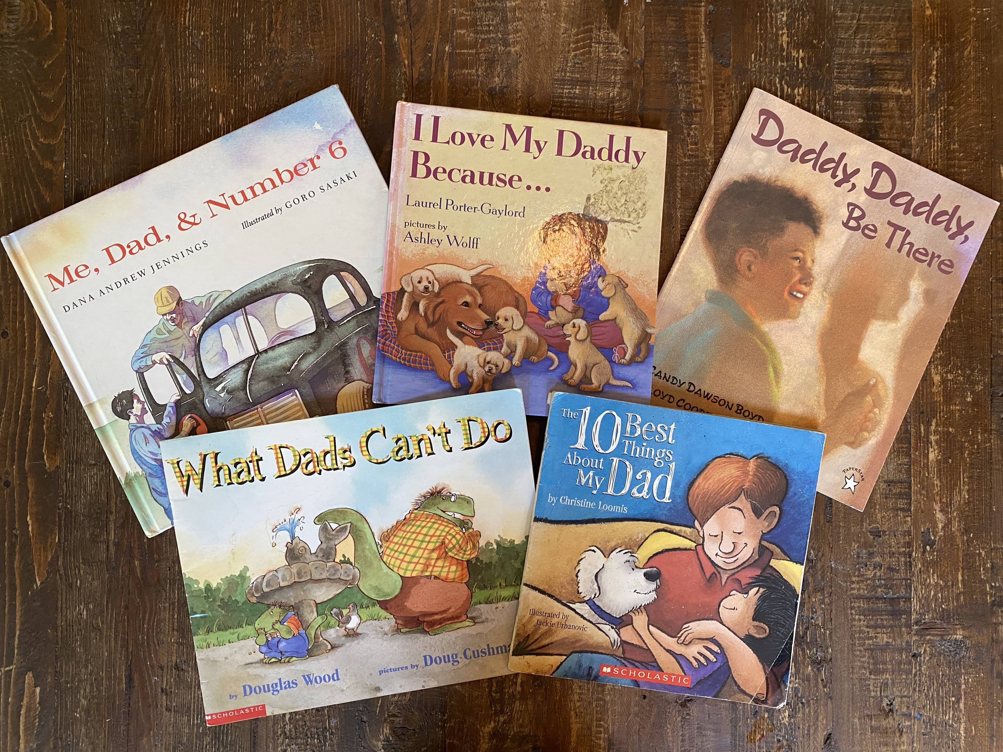 The Best Dad Books (Pre-Loved) 5 books