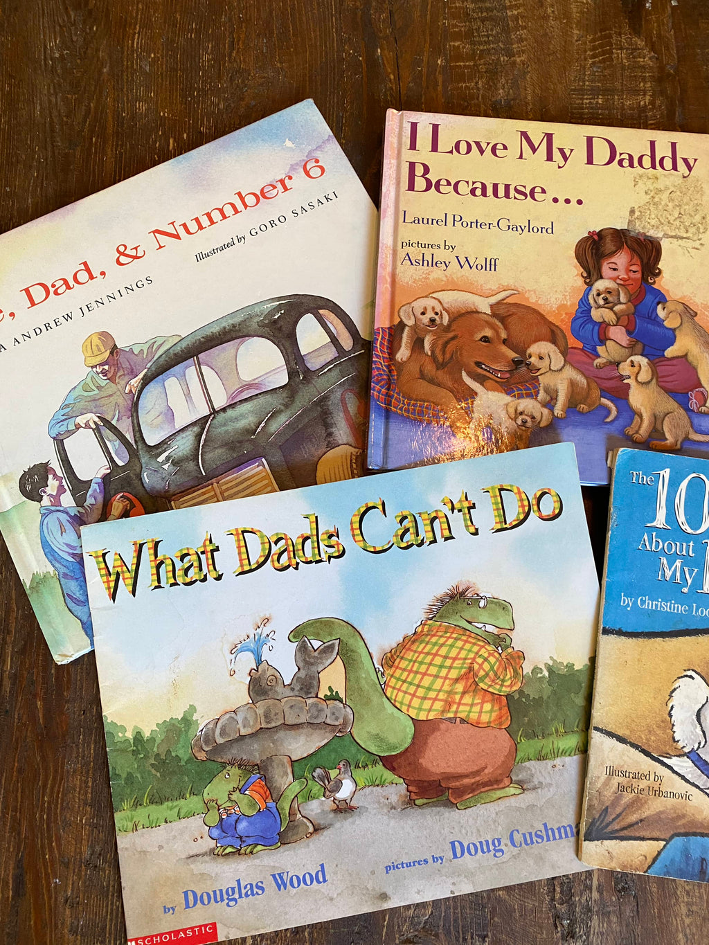 The Best Dad Books (Pre-Loved) 5 books