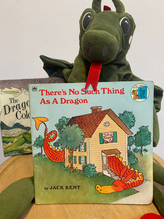 Dragon Lovers Kit (Pre-Loved)  2 Books + Stuffed Animal