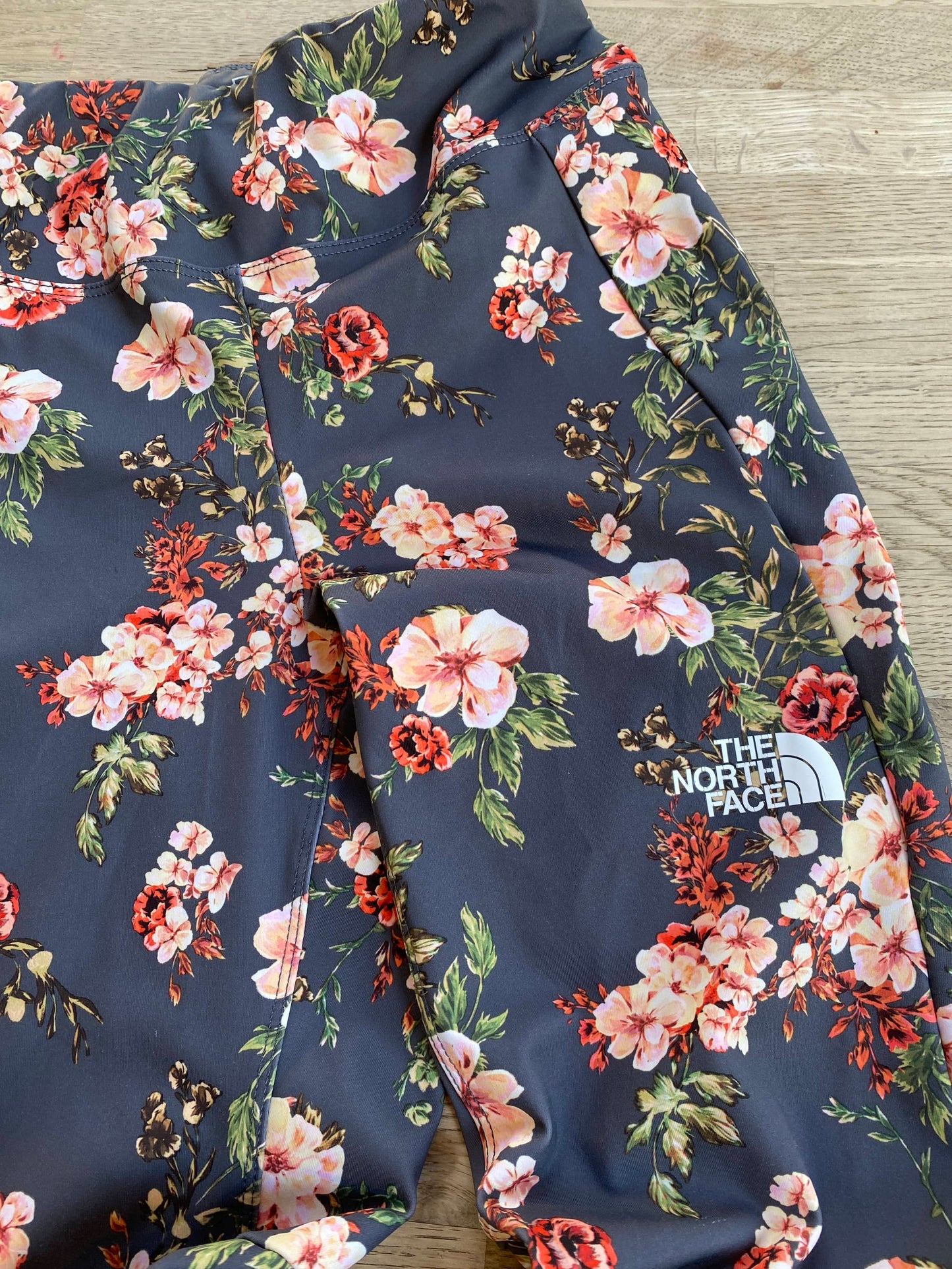 Floral Leggings/Pants (Pre-Loved) Size 10/12 M - North Face