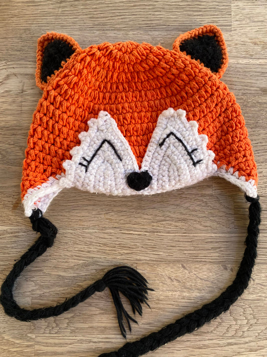 Child Knit Fox Hat (Pre-Loved)