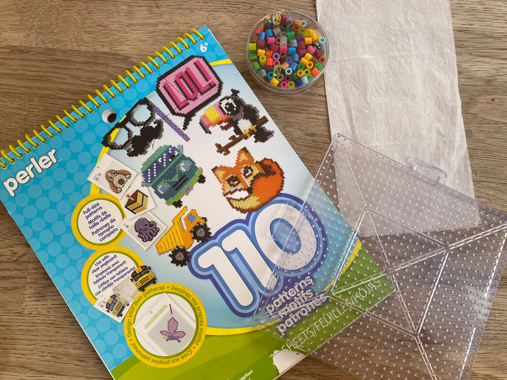 Perler Fuse Beads Kit - Book with Plate (Pre-Loved)