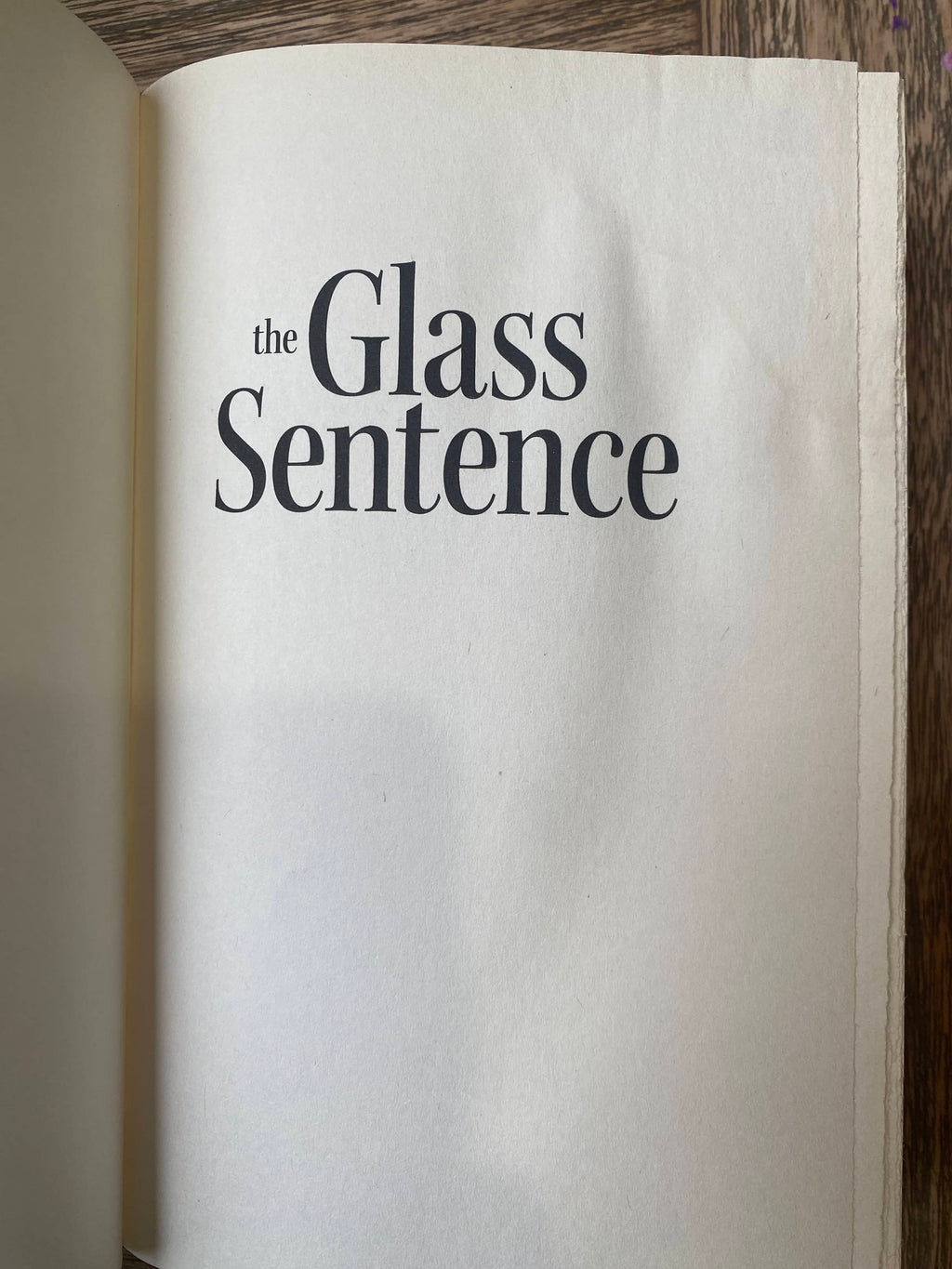 The Glass Sentence - Mapmakers - Book One