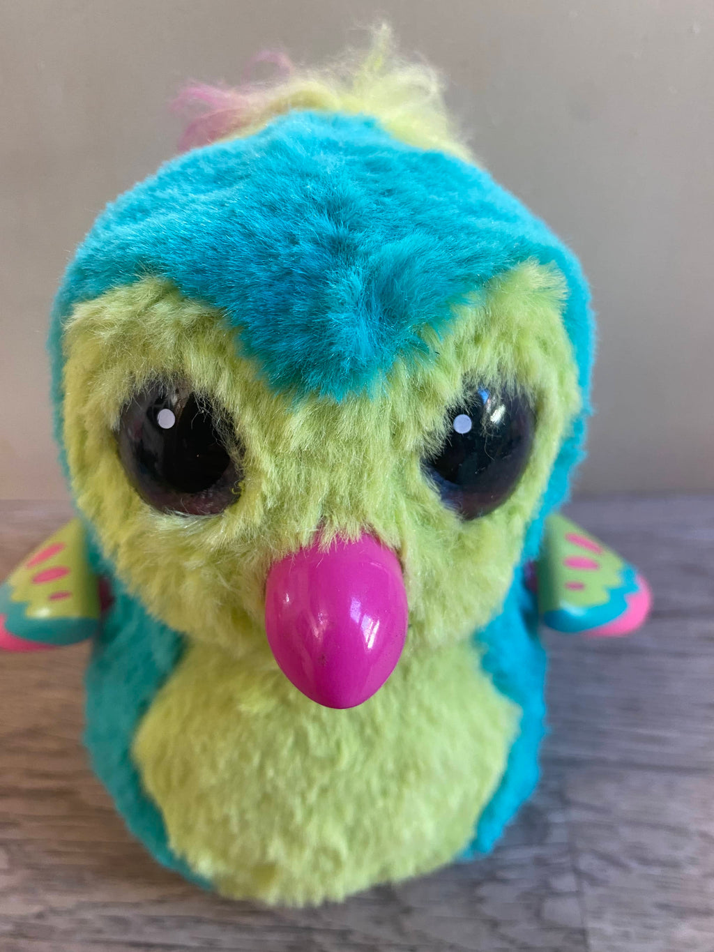 Hatchimals Teal Plush Interactive