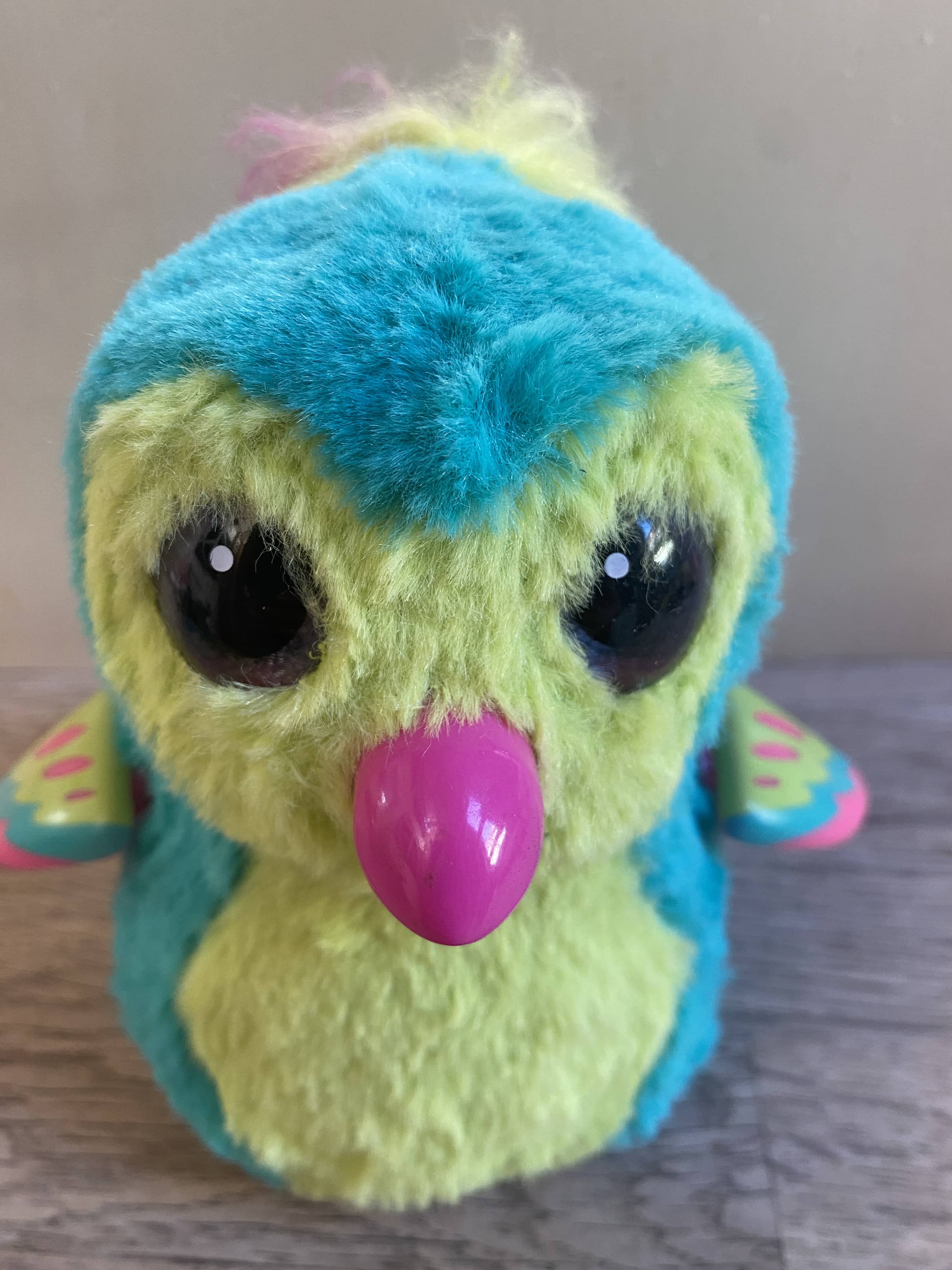 Hatchimals Teal Plush Interactive