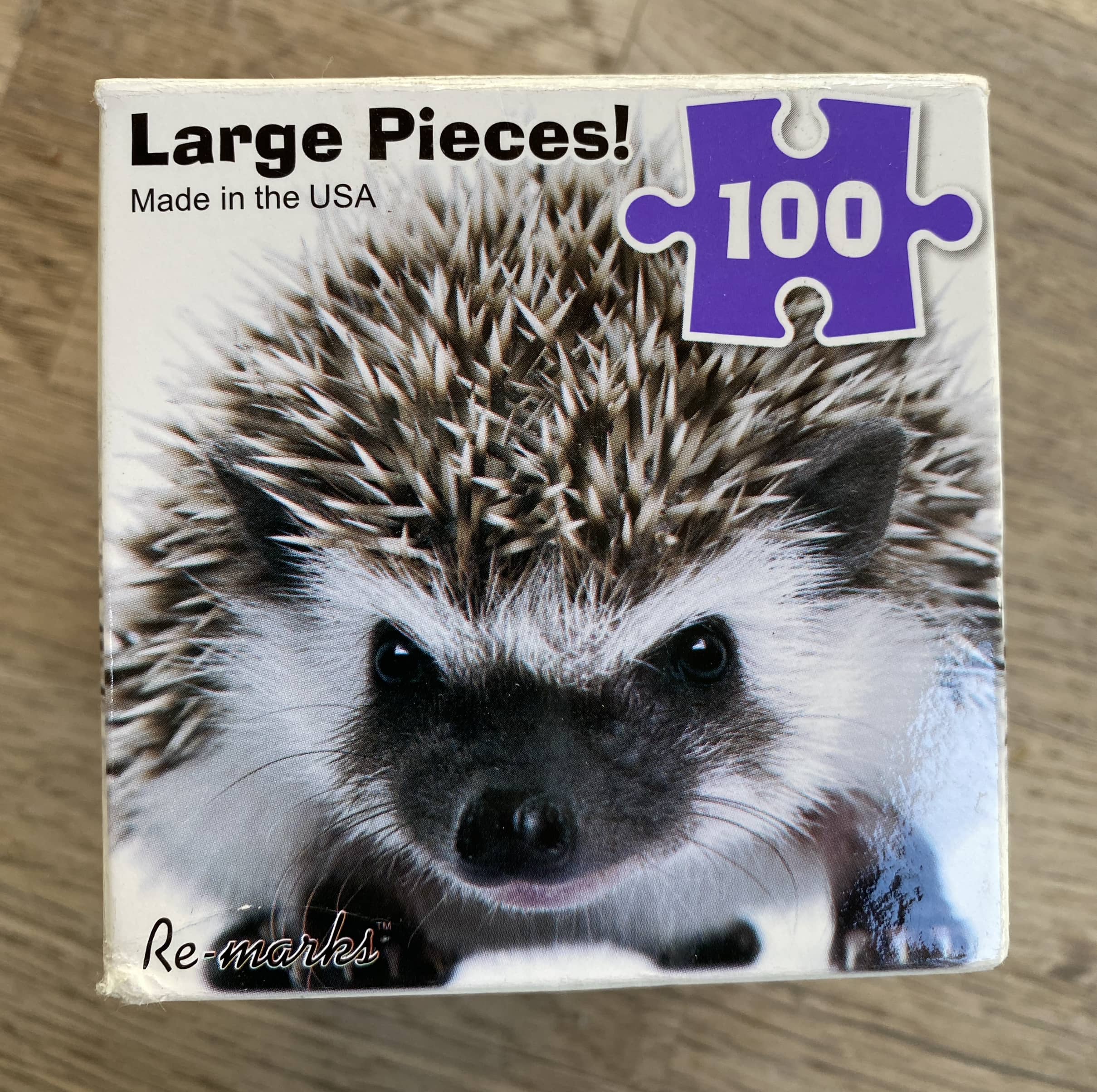 Hedgehog Puzzle - 100 Large Pieces