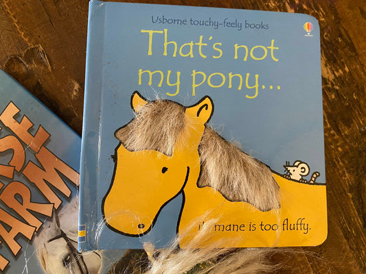 Horse Fun Pack - 2 books, stuffed animal
