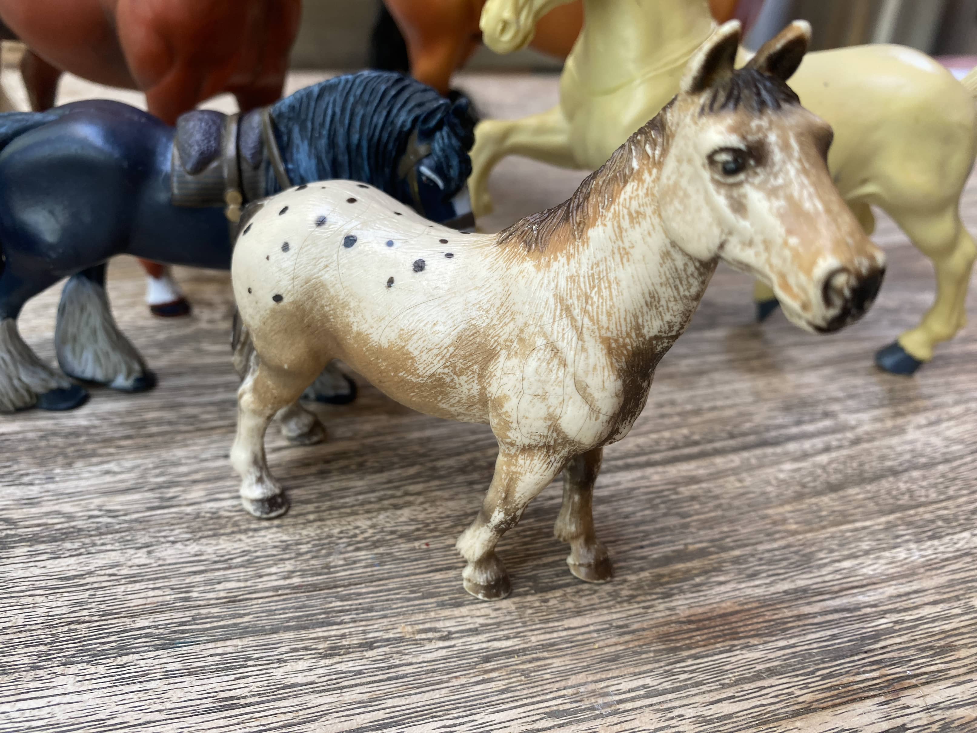 Herd of Horses - Horse Pack - 5 included + 3 saddles