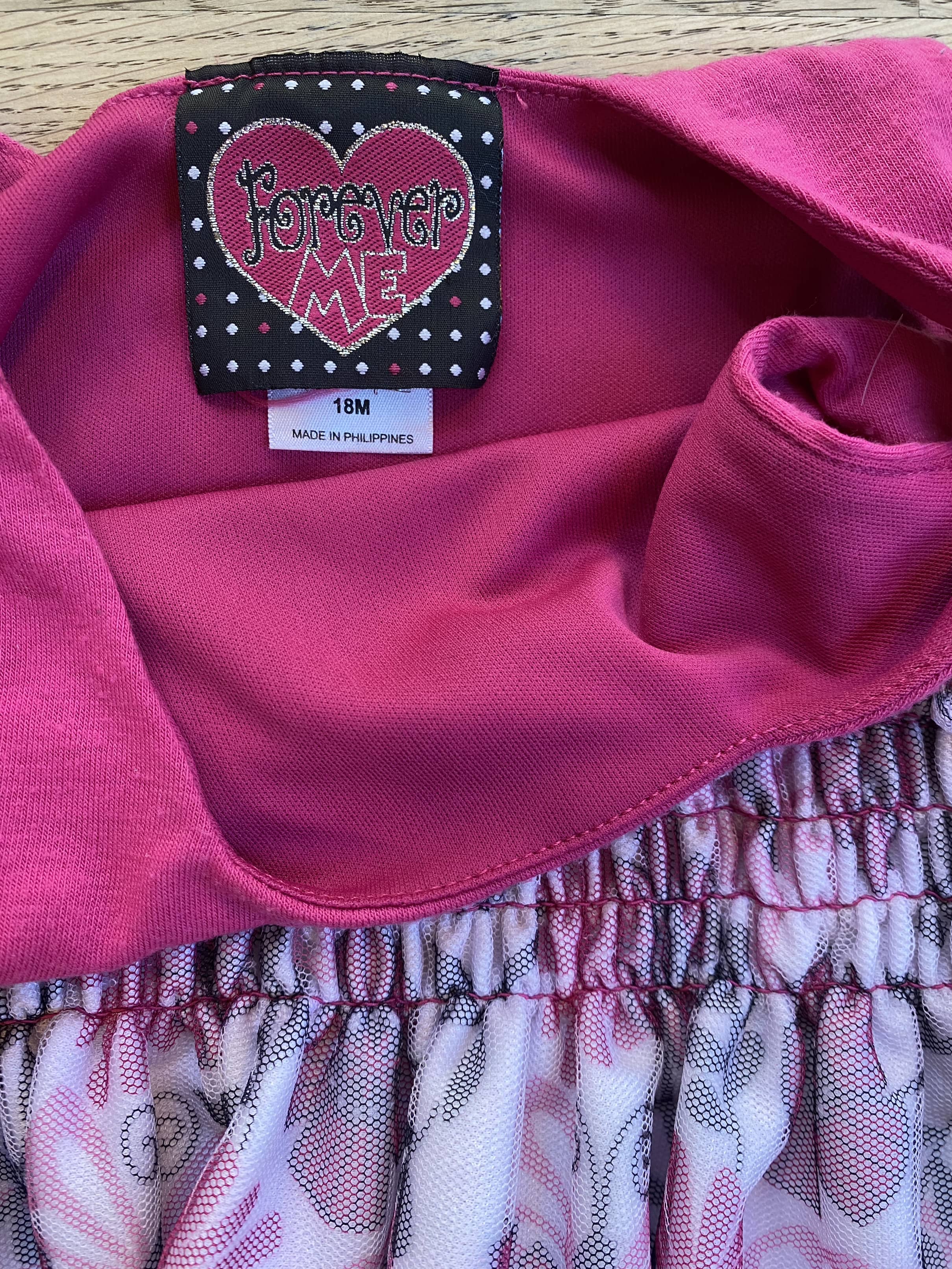 Hot Pink Dress (Pre-Loved) Size 18 Months