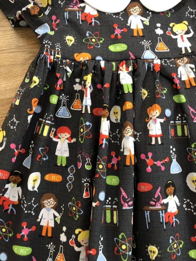 Scientists, Unite! Science Dress (MADE TO ORDER)