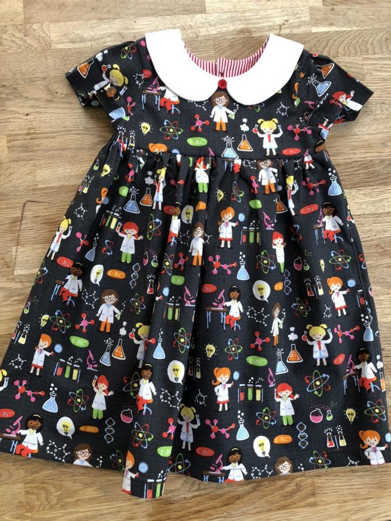 Scientists, Unite! Science Dress (MADE TO ORDER)