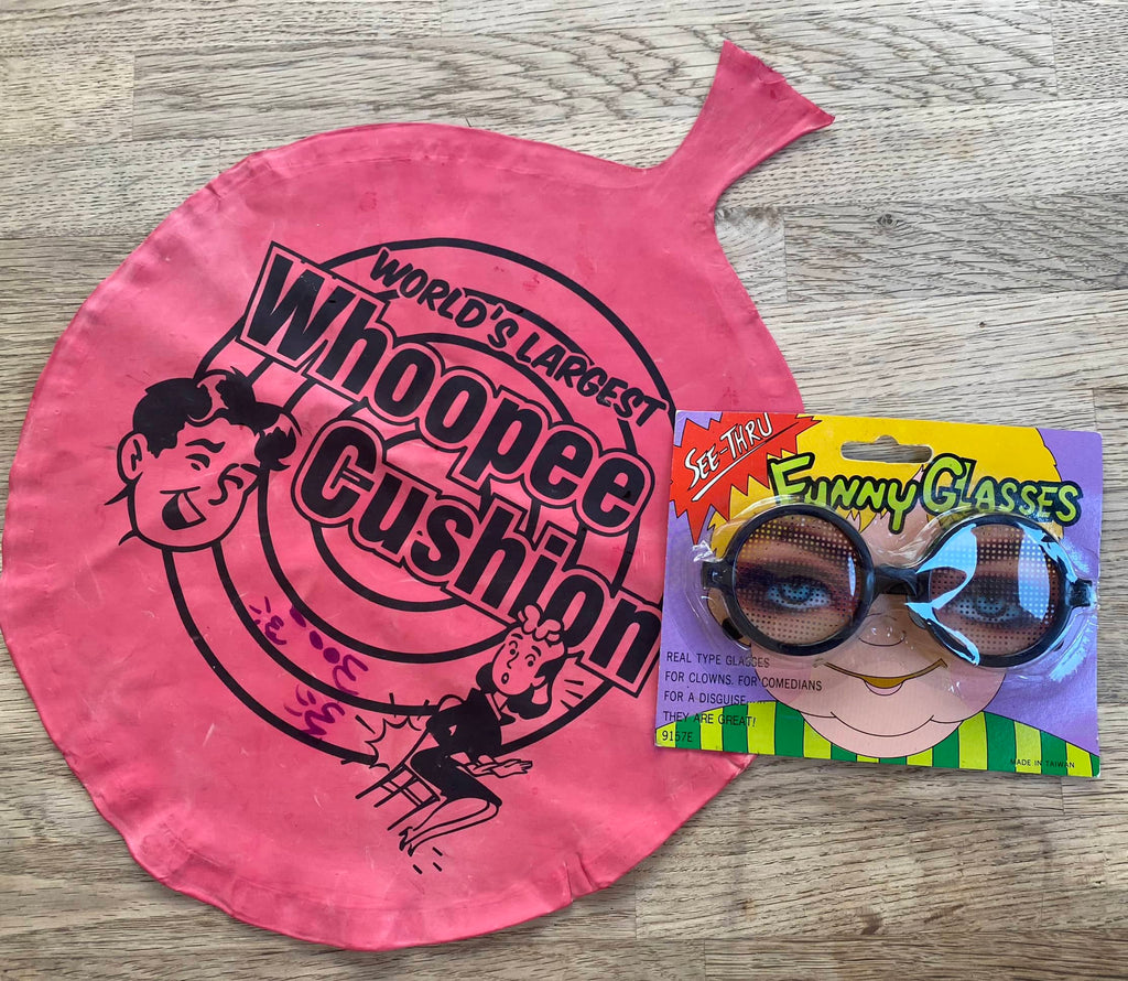 Jokes Kit - Whoopee Cushion + Silly Glasses (Pre-Loved)
