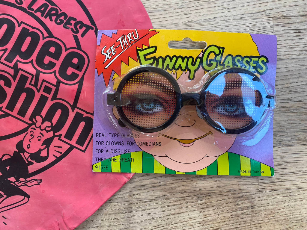 Jokes Kit - Whoopee Cushion + Silly Glasses (Pre-Loved)