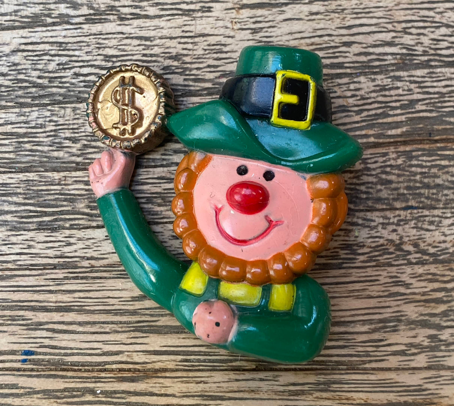 Vintage Leprechaun Pin (Pre-Loved)