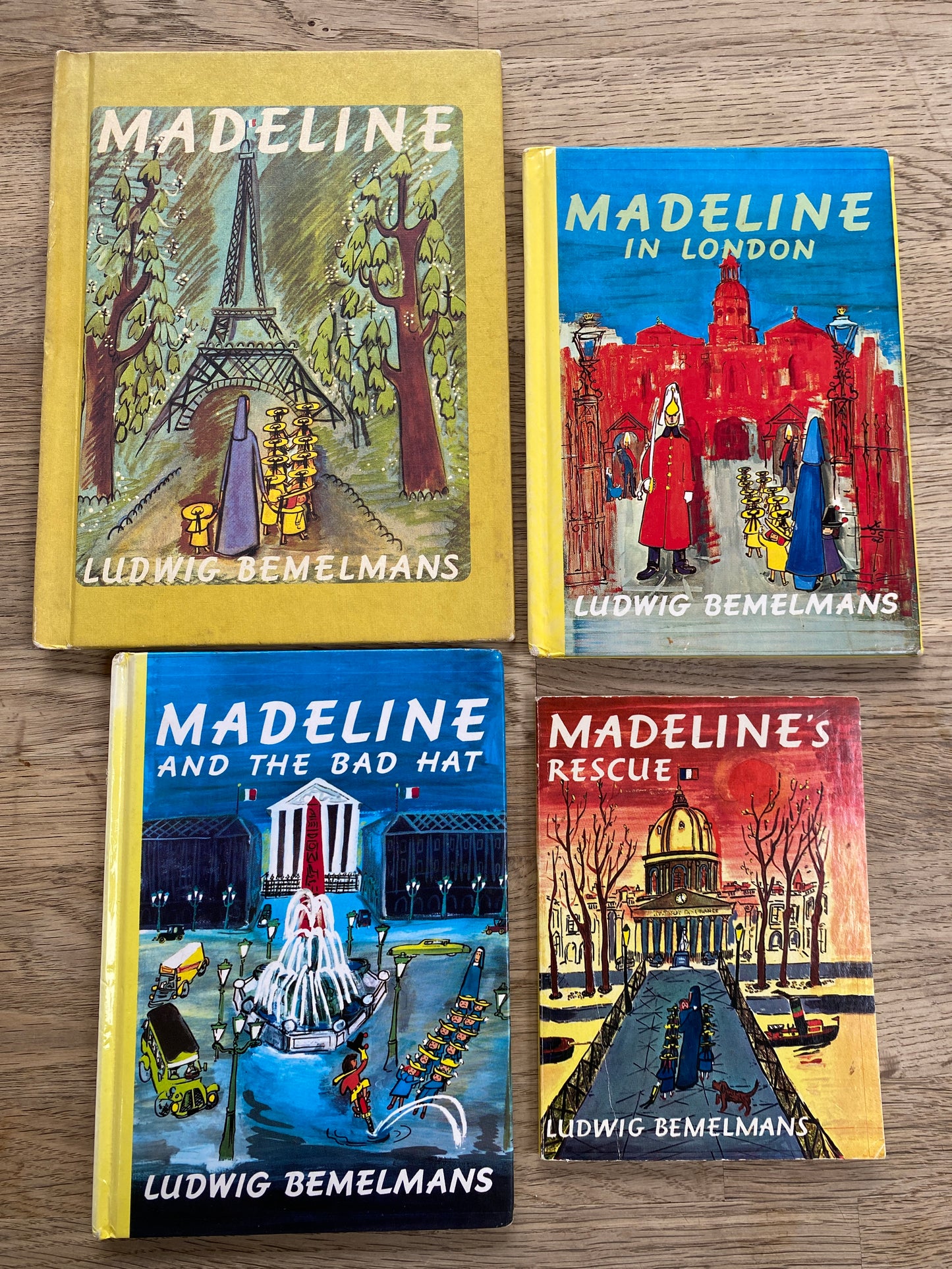 Madeline Book Set (Pre-Loved) 4 books included