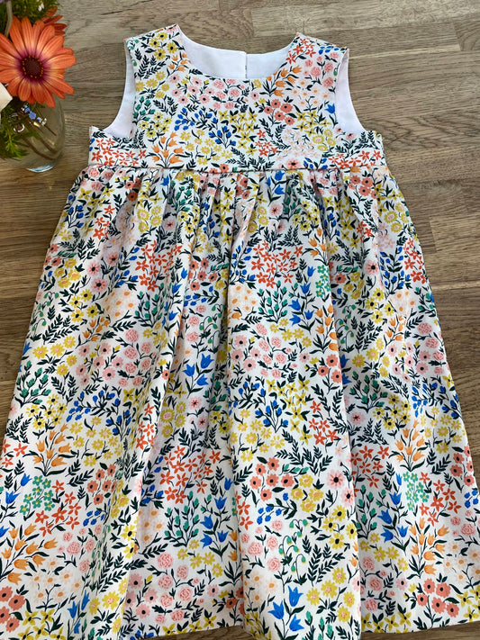 Wildflowers Dress (SAMPLE) Size 4t - Ready to Ship