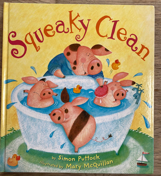 Squeaky Clean Hardcover book