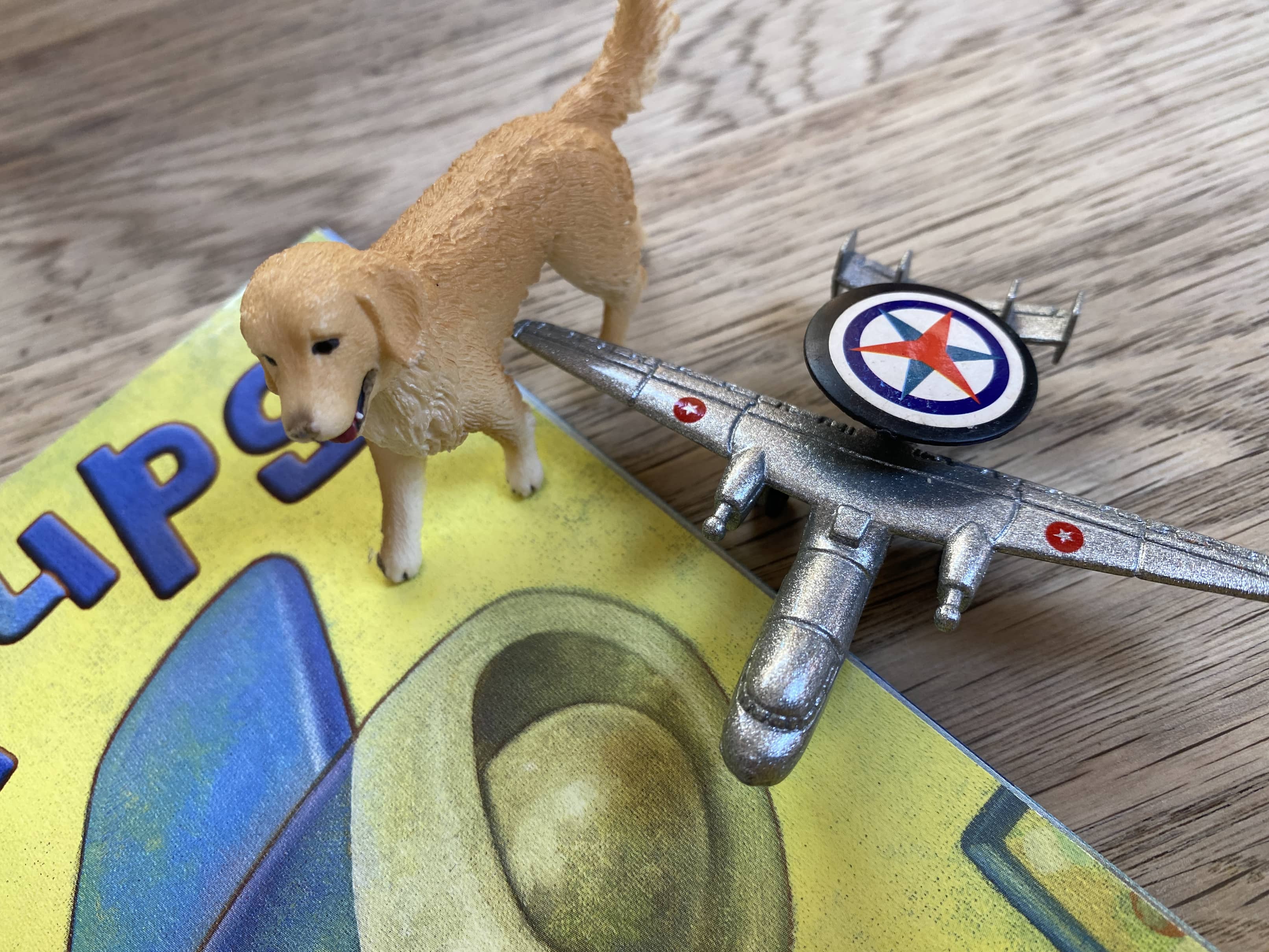 Pilot Pups Book + Dog + Airplane