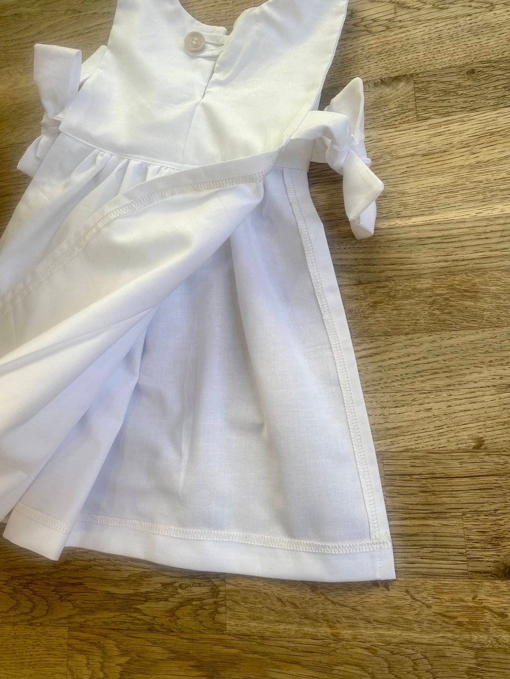 White Pinafore (MADE TO ORDER)