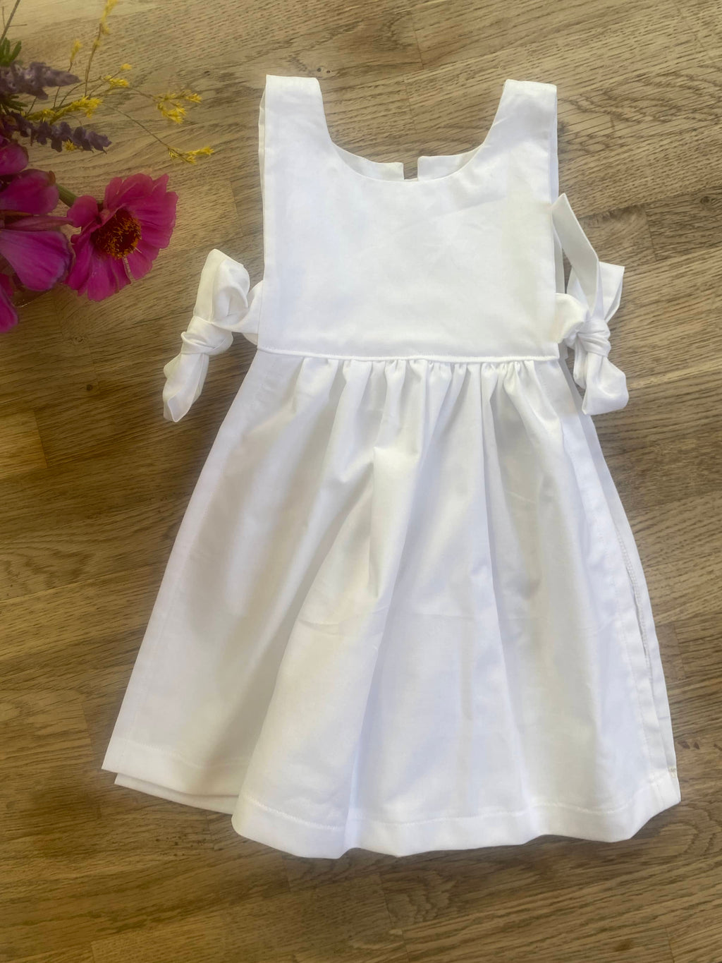 White Pinafore (MADE TO ORDER)