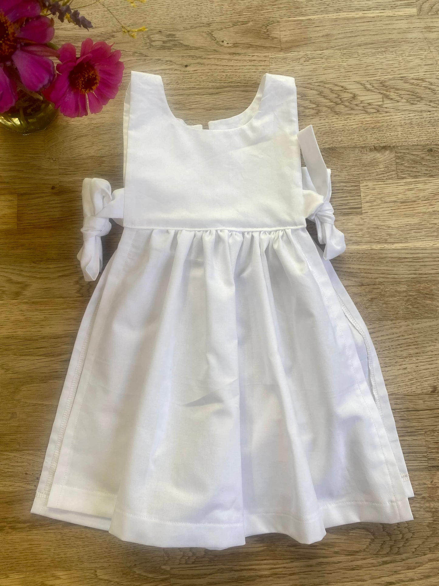 White Pinafore (MADE TO ORDER)