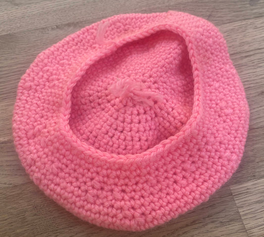 Pink Beret (Pre-Loved) Small child