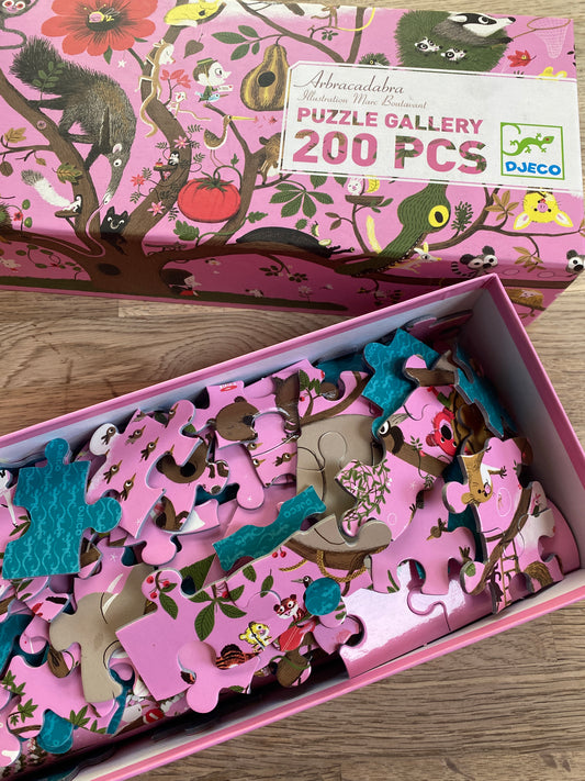 DJeco Arbracadabra Puzzle Gallery - 200 PCS