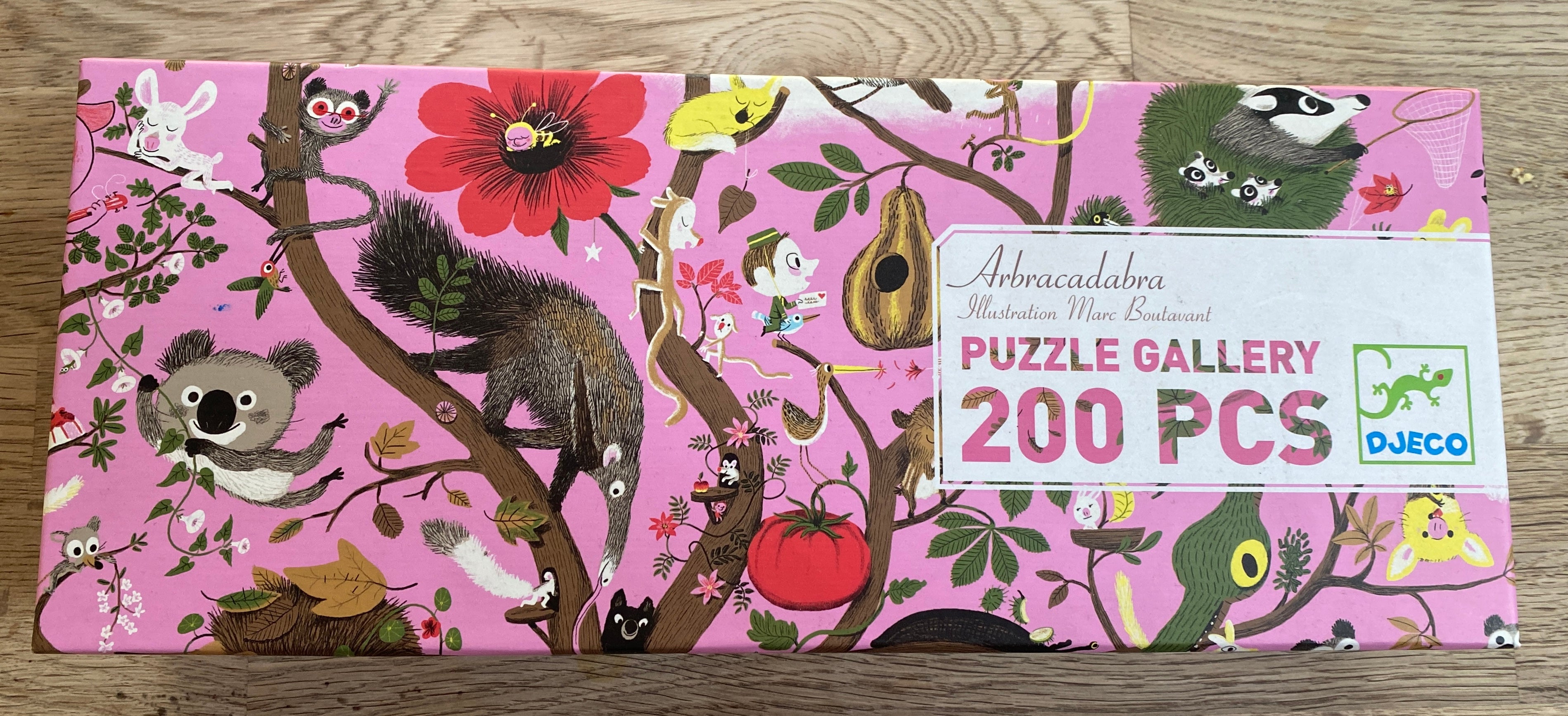 DJeco Arbracadabra Puzzle Gallery - 200 PCS