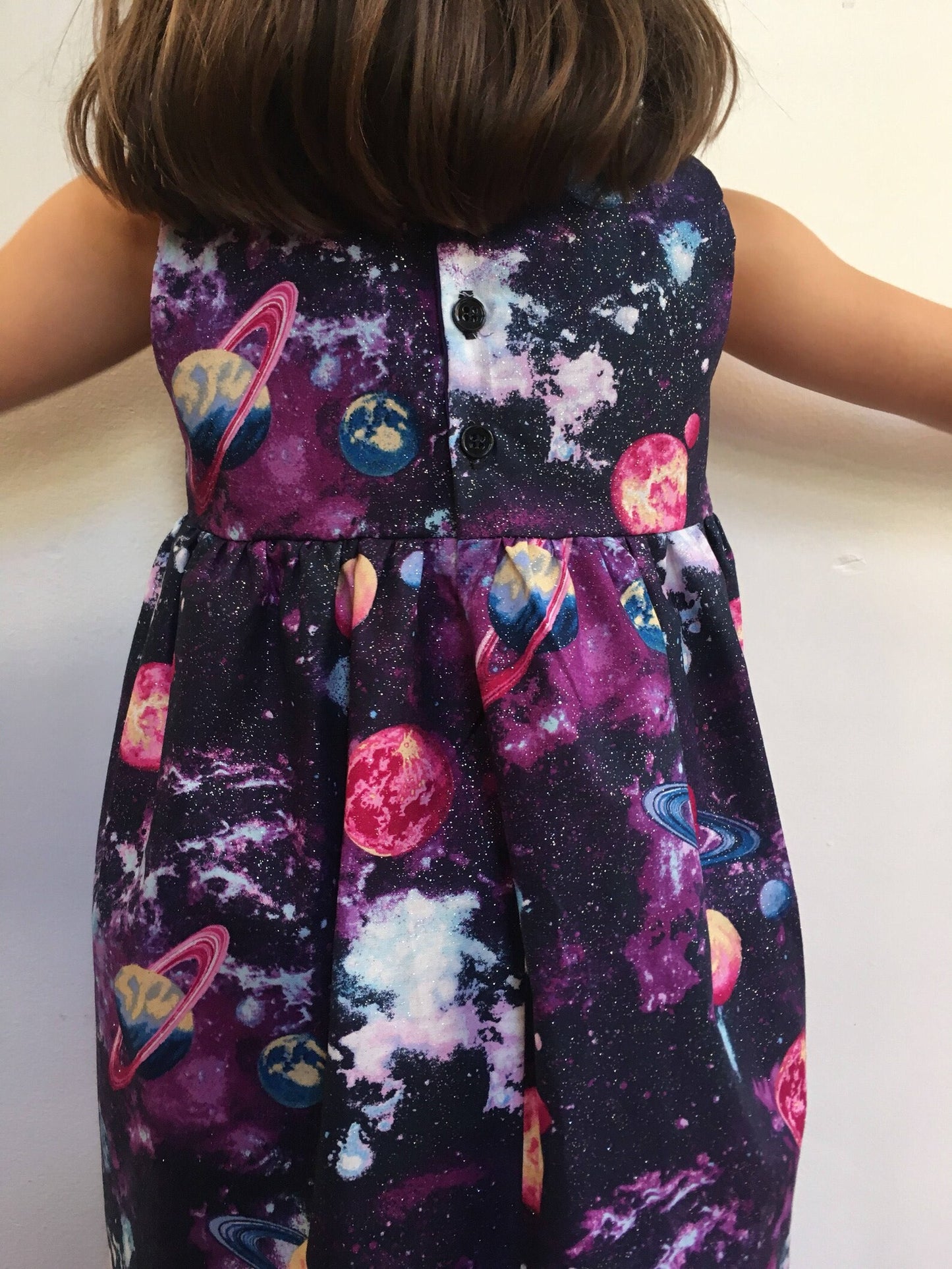 Purple Planets Dress (MADE TO ORDER)