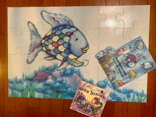 Rainbow Fish Collection - Puzzle & 2 Books