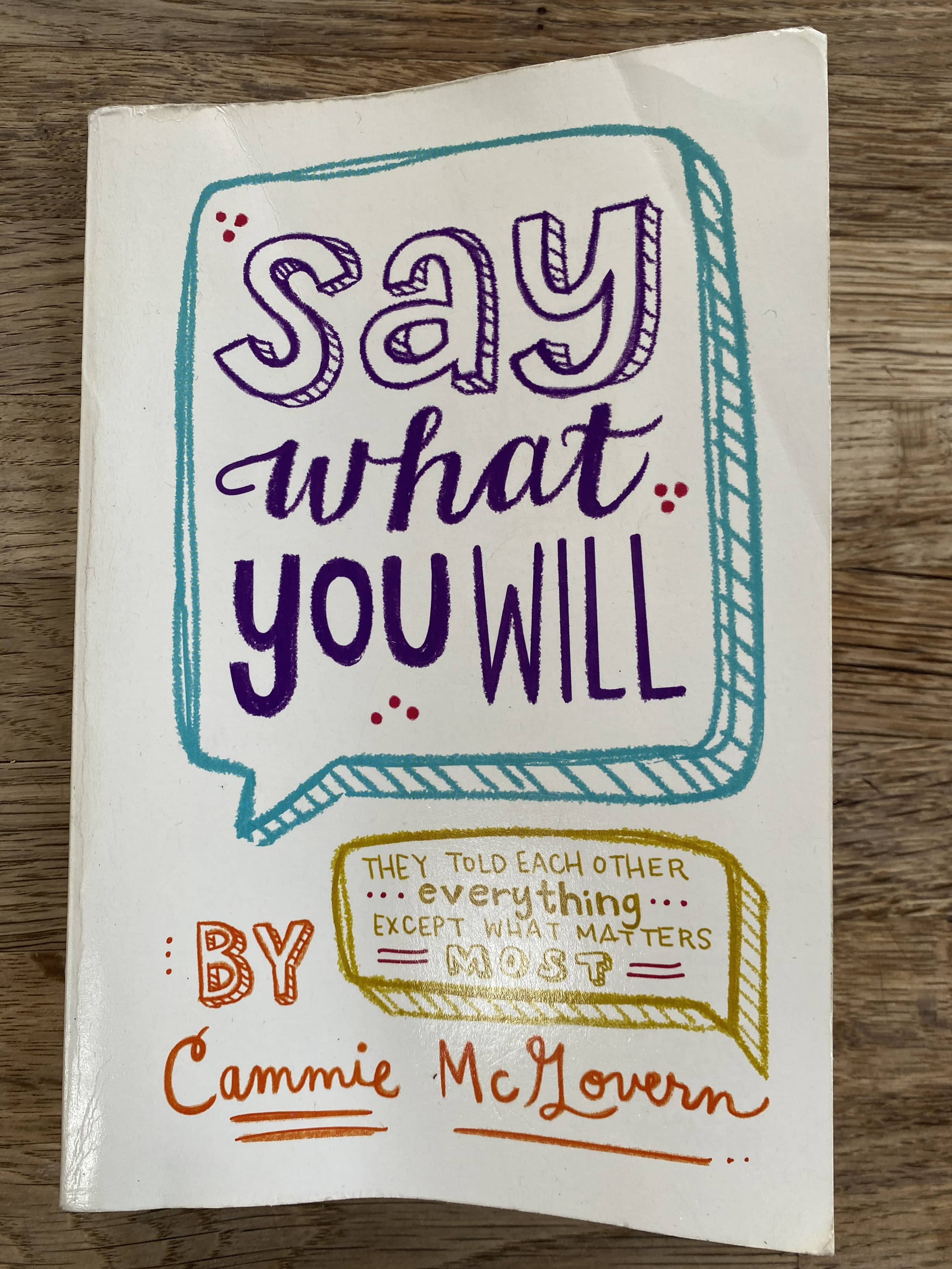 Say What You Will - Connie McGovern