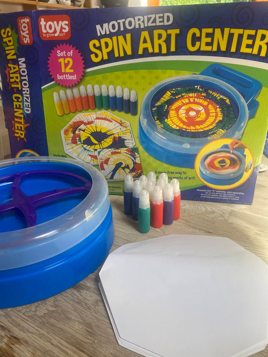Lakeshore Learning Motorized Spin Art (Pre-Loved) (UNABLE TO SHIP)