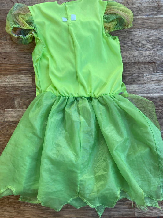 Green Fairy - Tinkerbell Costume (Pre-Loved) Size 5-6