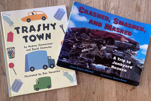 Trashy Town Book Set -2 Books - Zimmerman, Clemesha